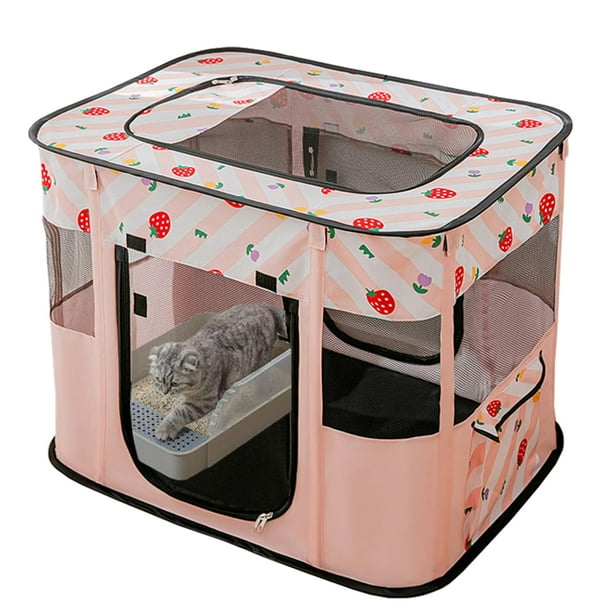 Corral Para Mascotas XRG Tienda Portátil Para Gatos y Perros para Interior y Exterior