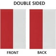 thumbnail image 2 of Poland Garden Flags 12.5 x 18 Inches Double Sided Vivid Color and Fade Proof Small Polish Yard Flags for Indoor and Outdoor Decorations (Poland), 2 of 5