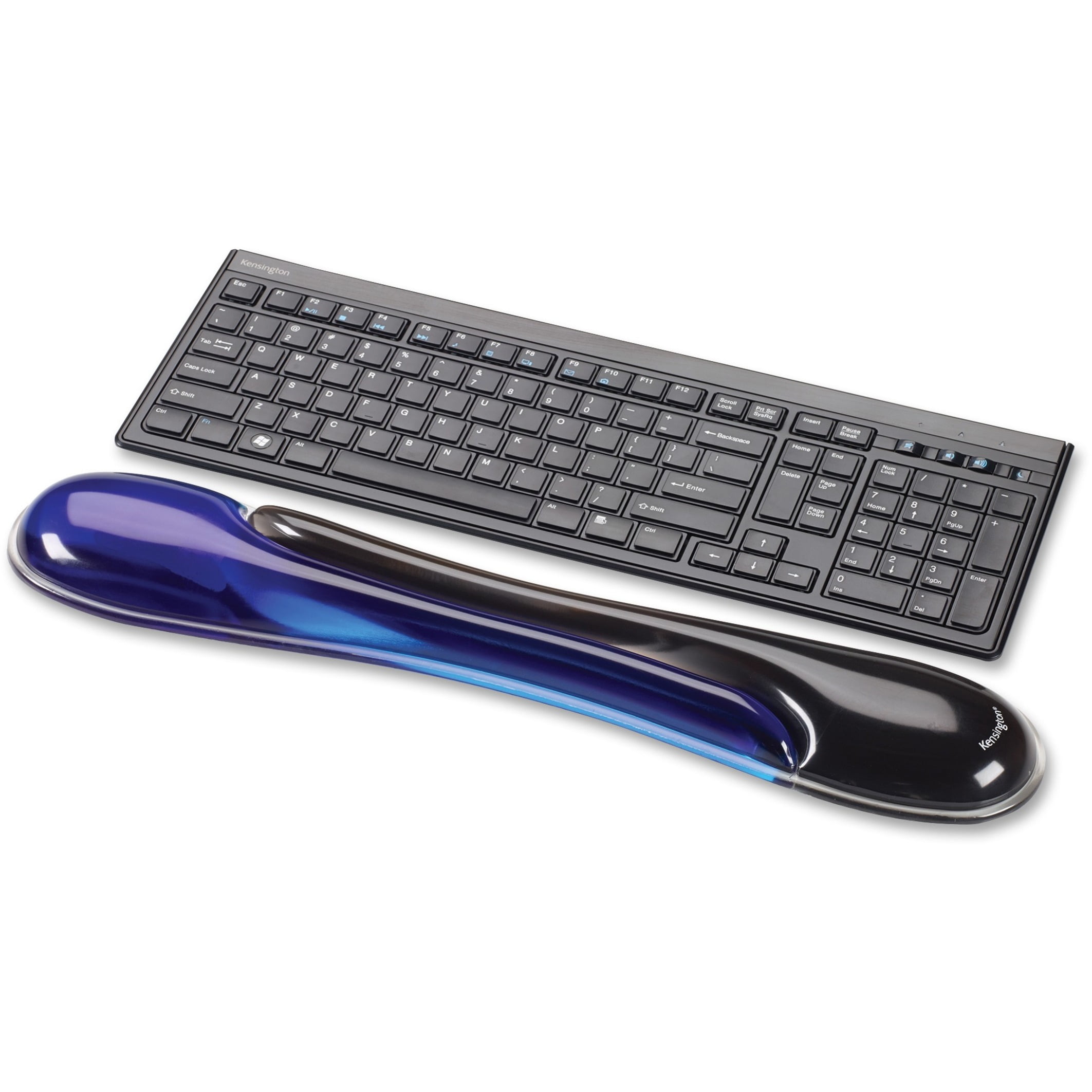Kensington Duo Gel Keyboard Wrist Rest, Blue
