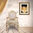 thumbnail image 3 of Prime, Marcus 12x14 Gold Ornate Wood Framed with Double Matting Museum Art Print Titled - Golden Angel, 3 of 4