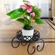 thumbnail image 3 of Estante de Soporte para macetas de interior Macarena Hierro forjado Soporte de flores negro, 3 of 8