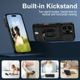 thumbnail image 2 of Hootek Designed for iPhone 16Pro Case, Liquid Silicone, Multi-Functional Card Pocket with Lanyard Strap, Adjustable Rope, Shockproof All-Round Protection, TPU Soft Phone Case for iPhone 16Pro, Black, 2 of 7