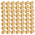 thumbnail image 3 of KALLORY 100Pcs Golden Copper Alloy Octagonal Pattern Embedment Nuts for Industrial Use and Diy Projects, 3 of 8