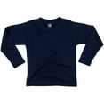 thumbnail image 2 of Earth Elements Little Kids/Toddlers Unisex Long Sleeve T-Shirt 2T Navy Blue, 2 of 2