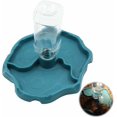 thumbnail image 1 of Cuenco de agua de tortuga, dispensador de agua, recarga automática, dispensador de agua, tortuga, lagarto, tortuga con botella (1 unidad) TUNC Sencillez, 1 of 5