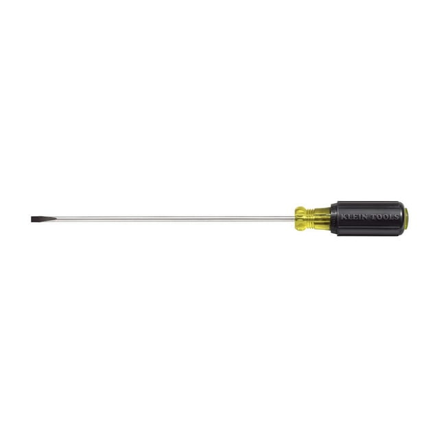 Destornillador Klein Tools 601-8 con punta de gabinete de 3/16 x 8 pulgadas