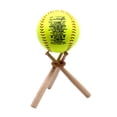 thumbnail image 3 of Estante de exhibición de Madera Colamx soporte para pelota de tenis bate de béisbol soporte para béisbol estilo C, 3 of 8