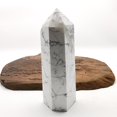 thumbnail image 2 of White turquoise Crystal Towers ~ Natural Healing Crystal Point Obelisk for Reiki Healing and Crystal Grid 0.801kg, 2 of 8