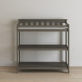 thumbnail image 4 of Child Craft Flat Top Changing Table with Pad & Strap, 2 Storage Shelves, Anti-Tip Kit, Dapper Gray, 4 of 8
