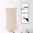 thumbnail image 3 of Macramé YONGSHENG decoración de pared Cuerda de algodón 32 cm X 78 cm, 3 of 5