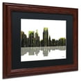thumbnail image 3 of Trademark Fine Art "Boise Idaho Skyline II" Canvas Art by Marlene Watson Black Mat, Wood Frame, 3 of 5