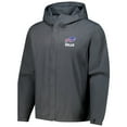thumbnail image 2 of Men's Dunbrooke Graphite Buffalo Bills Tropic Waterproof Packable Full-Zip Hoodie Jacket, 2 of 3