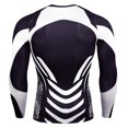 thumbnail image 3 of Hombres Camisas de manga larga O-cuello Raglan Impreso Elástico Deportes de secado rápido, 3 of 7