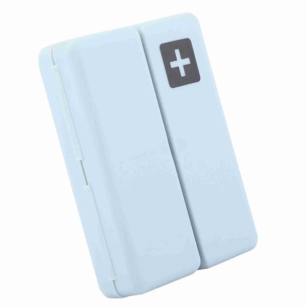 Organizador De Pastillas Estuche Para Medicamentos Portátil Plegable 7