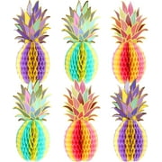 Huge Pineapple Centerpiece for Tables - 12 Inch, large, Multicolor Party Decor
