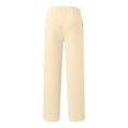 thumbnail image 6 of Resicozy Baggy Sweatpants Men Casual Straight Wide Leg Sweat Pants Athletic Workout Gym Jogger with Pockets 2026 Beige 2XL, 6 of 7