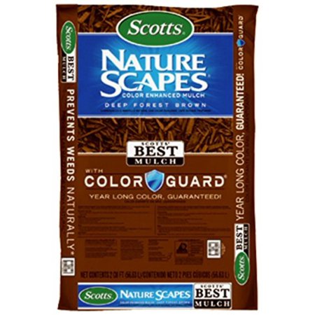 Growing Media 88602440 2 Cu. Ft. Nature Scapes Color Enhanced Mulch, Scotts best mulch By