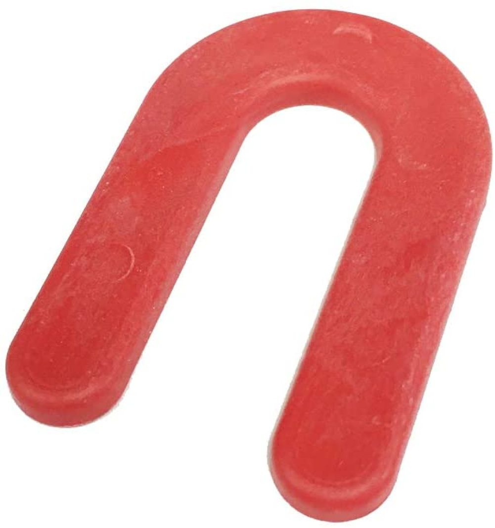 EvenTile 1/8" Pro Horseshoe Shim Floor Wall Tile Spacers, 150Piece/Bag