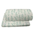 thumbnail image 4 of Floral Foot Rest, Floral Pattern Moderate Essential Botanical Herbs Flower Plants Fresh Twigs Theme, Non-Slip Backing Adjustable Ergonomic Memory Foam Leg Support for Office, Green Cream, by Ambesonne, 4 of 5