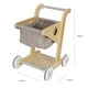 thumbnail image 2 of Carro de Madera para Juguete Zulema Carrito de compras para niños gris, 2 of 6