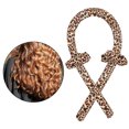 thumbnail image 1 of Diadema con barra calor, rodillos para el cabello con cinta, adiós a las roturas y abiertas, al cabello saludab - B B Baoblaze Varilla que se encrespa sin calor, 1 of 8