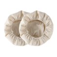 thumbnail image 1 of Kitchen Basket Cloth 2pcs Bread-proofing Basket Cloth Liners for Home Baking Food Grade Non-stick Round Oval Dough Basket Cloth, 1 of 8