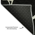 thumbnail image 7 of Dalyn Rugs Premium Machine Washable Mayfield AMF1049 Black 5' x 7'6" Rug, 7 of 7