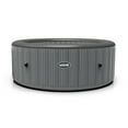 thumbnail image 1 of Wave ATLANTIC, Inflatable Hot Tub & Spa, all Integrated, efficient, 6 Person Hot Tub & Spa, Round: GREY RATTAN., 1 of 5