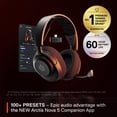 thumbnail image 2 of Auriculares para juegos SteelSeries Arctis Nova 5 inalámbricos con Bat de 60 horas, 2 of 8
