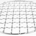 thumbnail image 3 of Round Grill Mesh BBQ Mesh Wire Net Meat Fish Vegetable Tool Versatile Round Steaming Cooling Rack, 3 of 5