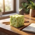 thumbnail image 4 of TOYOUME Jumbo Cheese Block Squishy, 2.75 inch, Green, 4 of 6