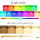 thumbnail image 5 of Luces Puck con Control Remoto 13 Colores LED RGB Intercambiables Luces de Iluminación Debajo del Gabinete para Cocina, Mostrador, Luces de Armario-A, 5 of 5