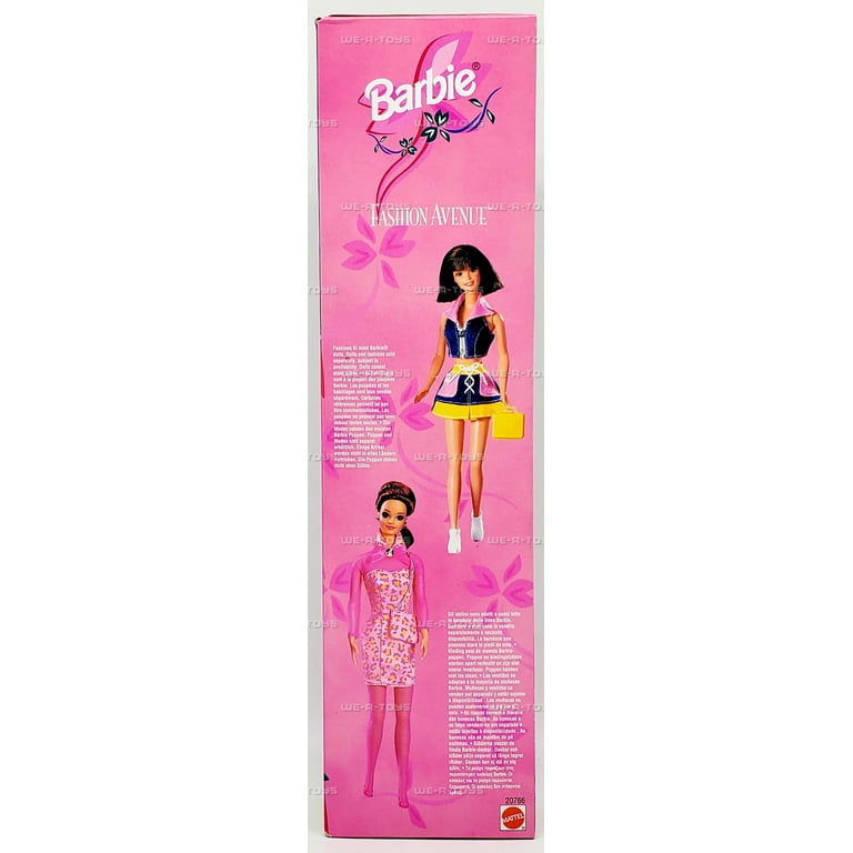 Barbie Style Fashion Avenue Doll Red Floral Dress 1998 Mattel 20766 -  Walmart.com