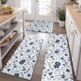 thumbnail image 2 of Pioneer Flower Floral Print Pattern Kitchen Rugs Sets Of 3,Kitchen Runner Rugs Non Skid Washable,Decorative Kitchen Floor Mats for Kitchen,Sink,Laundry,17X30 Inch + 17X47 Inch + 17X59 Inch, 2 of 6