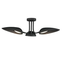 E24094-BK-ET2 Lighting-Marsh - 27W 3 LED Flush Mount-8 Inches Tall and 32 Inches Wide
