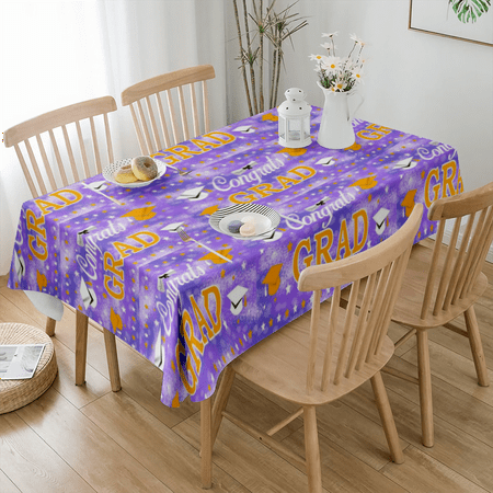 

Tablecloth for Table Dot Dark Party Table Covers for Anniversary Graduation Fine Dining Graduation Party Decoration(#69 S-54x54 )