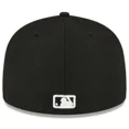 thumbnail image 4 of NEW Los Angeles-Dodger Sidepatch Black Fitted baseball Hat, 4 of 4