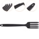 thumbnail image 5 of Tenedor para servir pasta de cocina, tenedor reutilizable para cocinar, tenedor grande lavable, tenedor ergonómico para alimentos, 5 of 7
