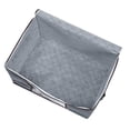 thumbnail image 4 of Organizador de bolsa de almacenamiento de lavandería plegable grande de 3 piezas con asas de cremallera y diseño de ventana visual transparente Irfora Bolsa de almacenamiento, 4 of 7