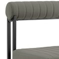 thumbnail image 5 of Joana Anastasia 5 Piece Round Dining  Set with Light Gray Faux Leather, 5 of 8