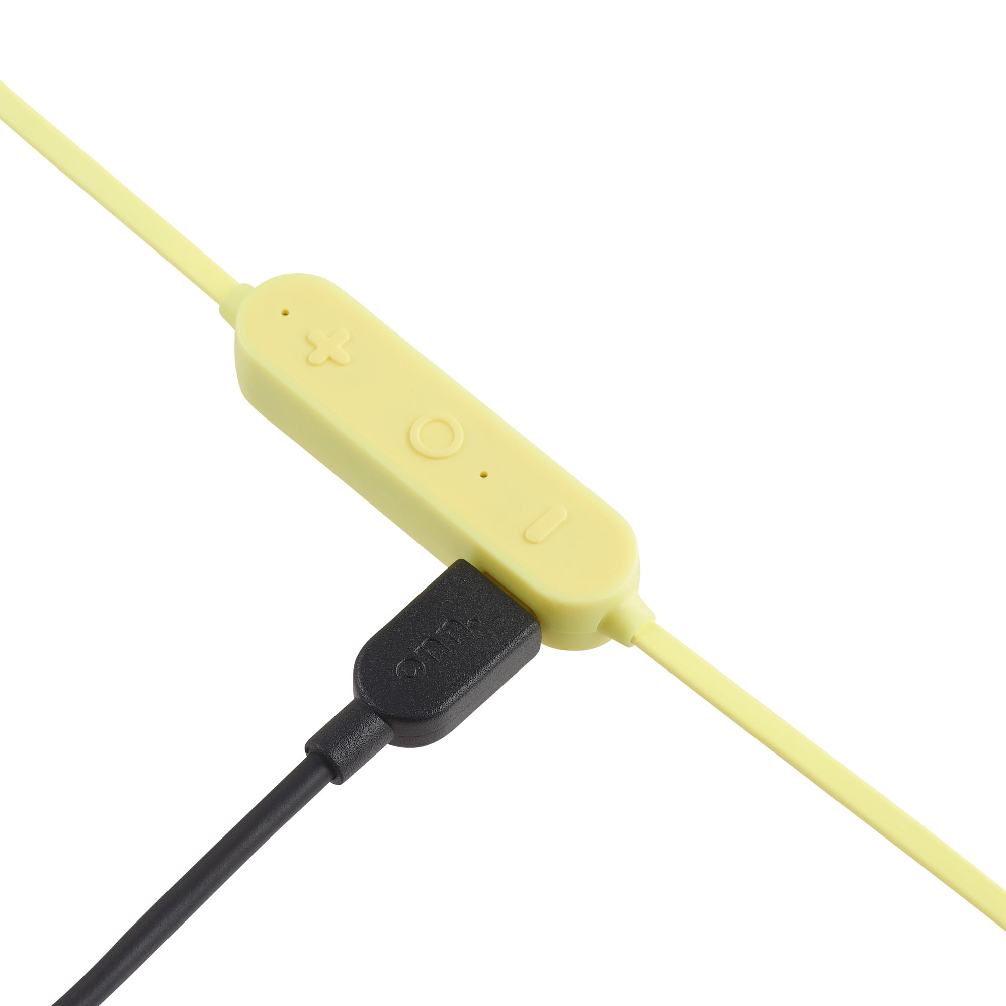 Onn. Wireless Earphones with 7 Hours Playtime, Yellow, Bluetooth Technology, Built-in Microphone