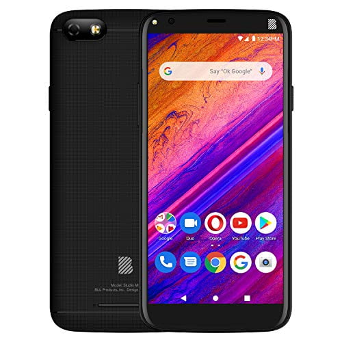 BLU Studio Mini S0530UU 5.5" HD Smartphone, 32GB+2GB RAM Black