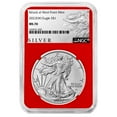 thumbnail image 2 of 2023 (W) $1 American Silver Eagle 3pc Set NGC MS70 ALS Label Red White Blue, 2 of 7