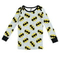 thumbnail image 5 of DC Comics Justice League Batman Pajama Shirt and Pants Sleep Set Logo Infant to Toddler, 5 of 5