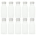 thumbnail image 7 of SASABAXI Beverage Bottles Flat Bottom for Travel 10Pcs 4.5X1.8X4.3In, 7 of 7