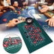 thumbnail image 1 of Mantel de doble cara para ruleta y póker | Diseño de Texas Hold'em y casino | Cojín suave de tela no tejida que protege las fichas de las cartas | Tapete portátil de 60 x 90 cm para fiestas y noc, 1 of 5