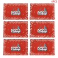 thumbnail image 1 of 6 uds Gnomo sueco Tomte para muñeca manteles individuales navideños manteles de mesa cocina Tablema, 1 of 4