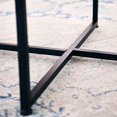 thumbnail image 5 of Essentiels Ménagers Table Basse Ronde Jamestown Grain de Bois Rustique et Métal Noir 31.5 x 31.5, Taupe, 5 of 5