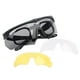 thumbnail image 5 of Gafas tácticas militares de seguridad, protección contra impactos, resistentes al viento y al aire libre., 5 of 14