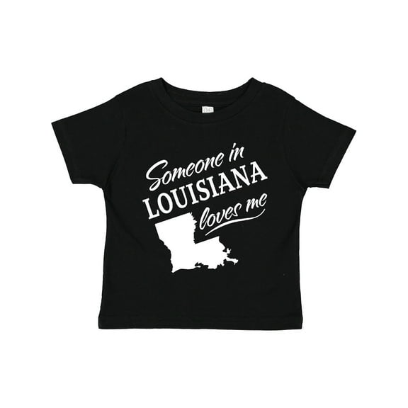 Inktastic Someone in Louisiana Loves Me Boys or Girls Toddler T-Shirt